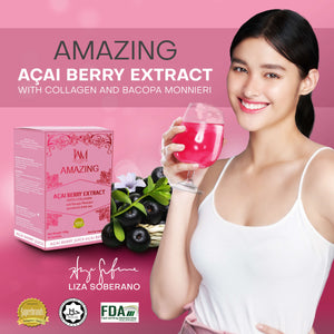 Amazing Açai Berry Extract with Collagen and Bacopa Monnieri